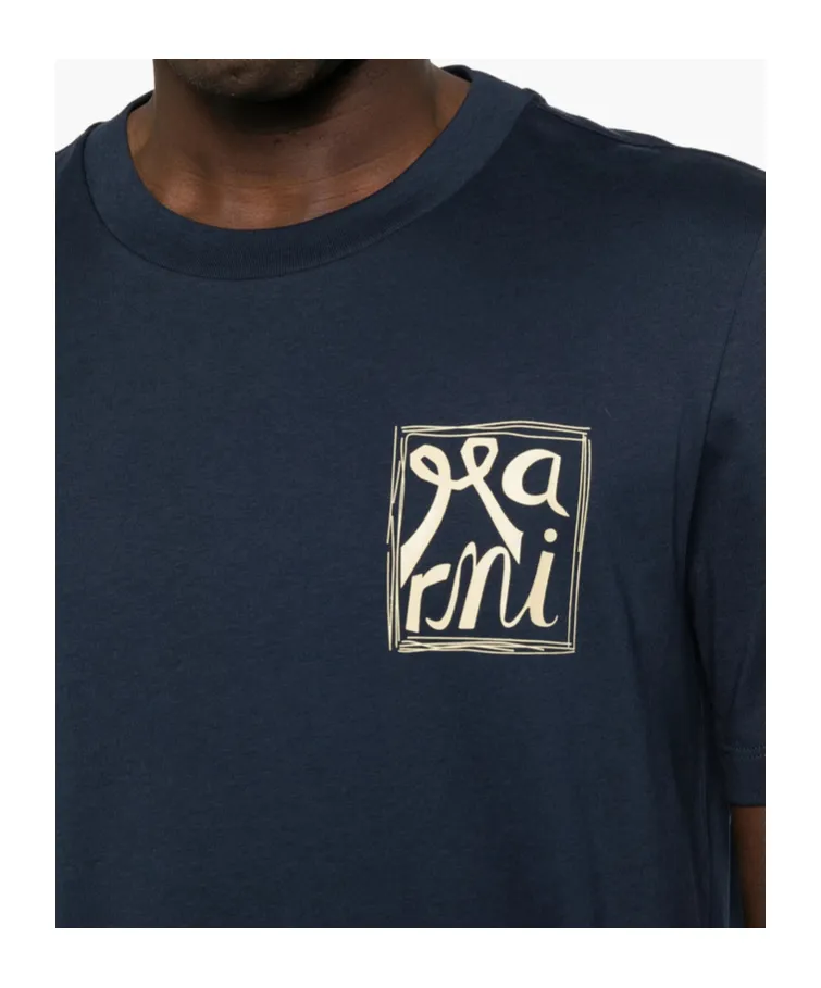 Marni Short Sleeved Crew-Neck T-Shirt