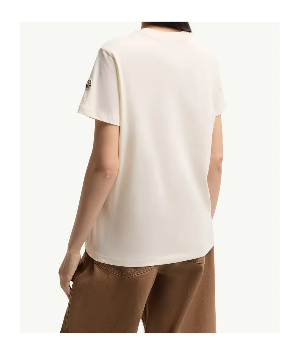 Moncler Embroidered Tonal Logo T-Shirt