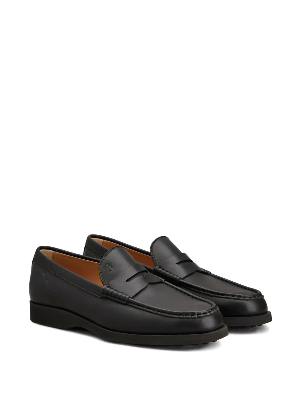 Tod's Light 98L Round Toe Penny Loafers