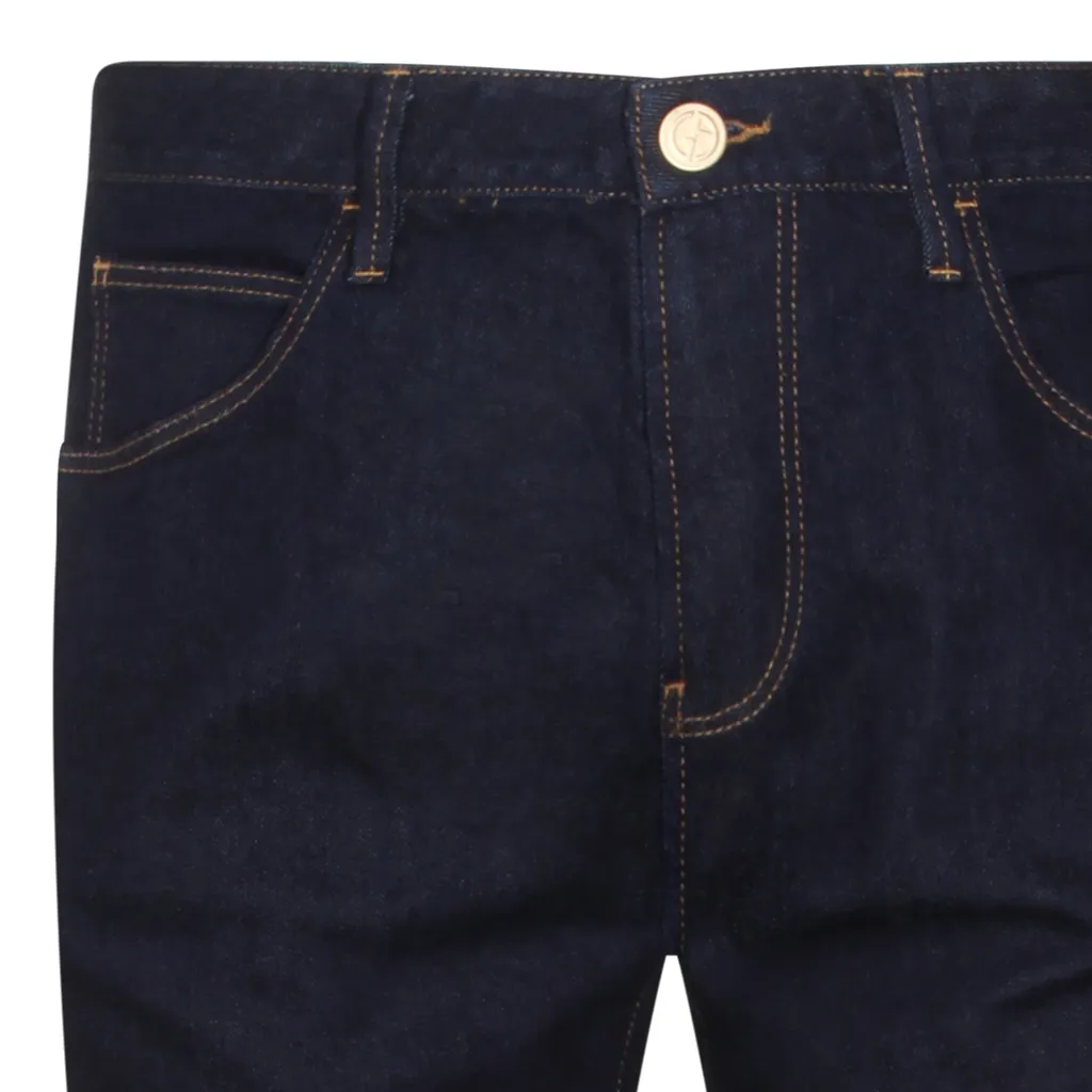 Giorgio Armani Logo-Patch Jeans