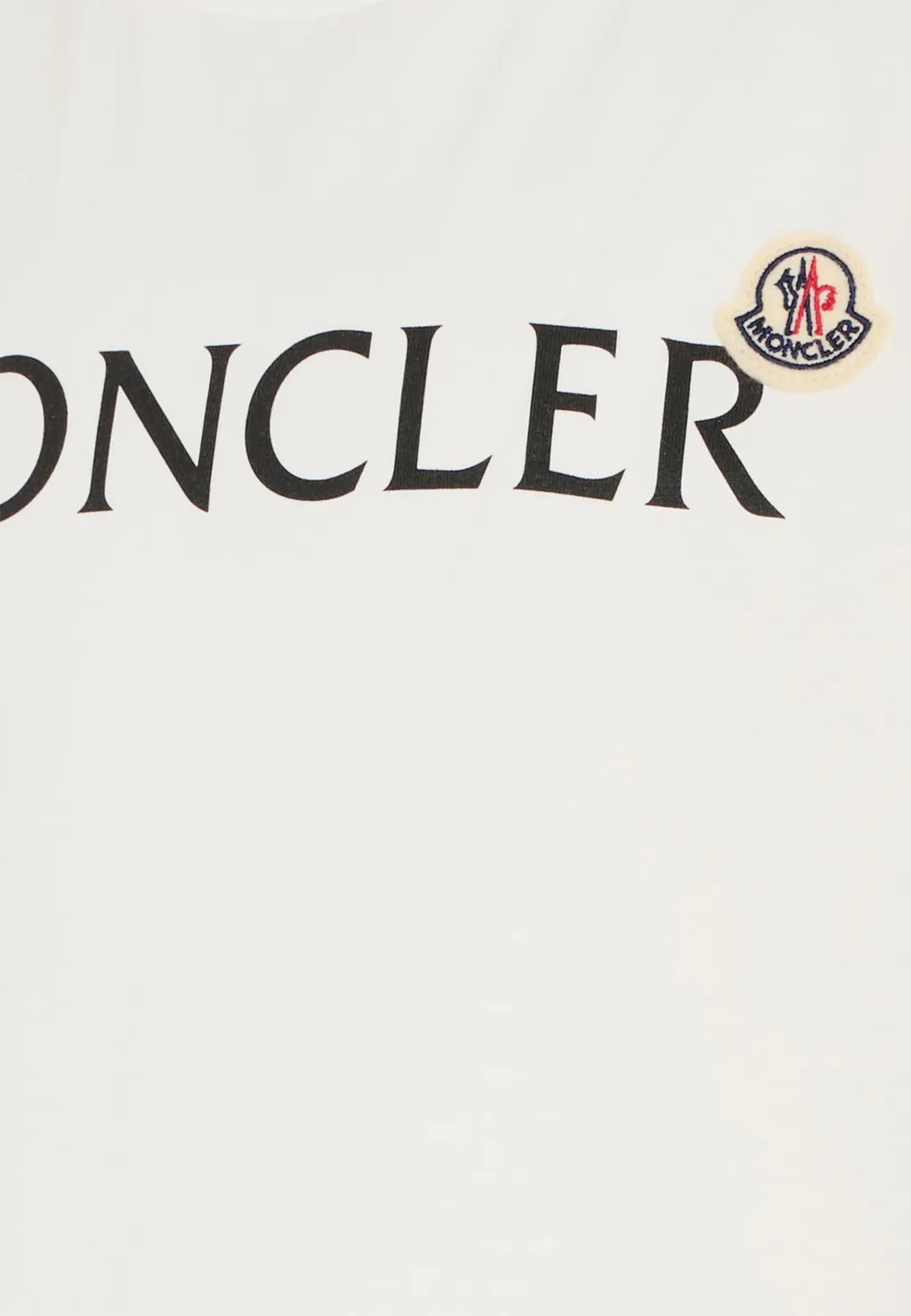 Moncler Enfant Logo Printed Crewneck T-Shirt