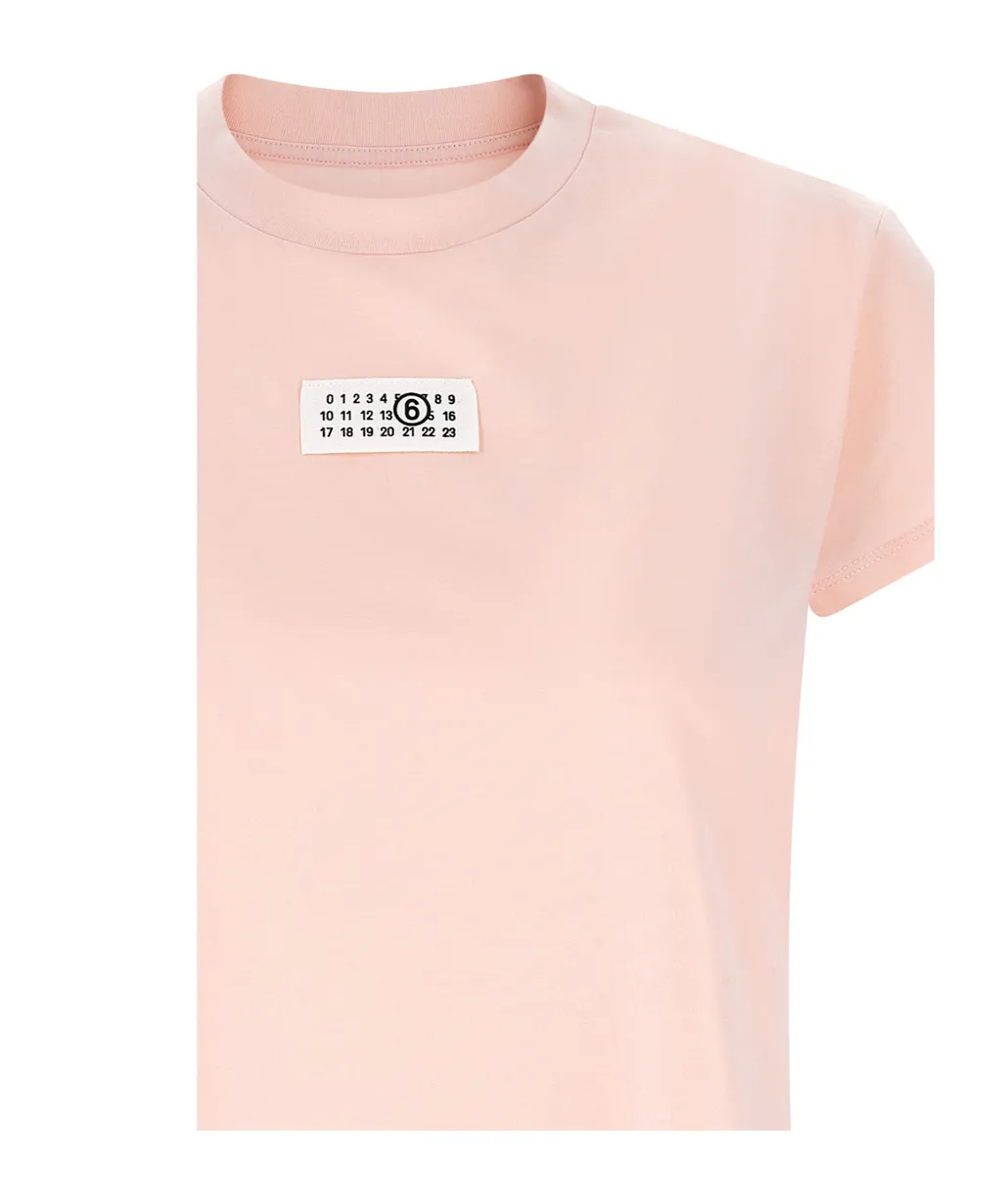 Mm6 Maison Margiela Numeric Signature Crewneck T-Shirt