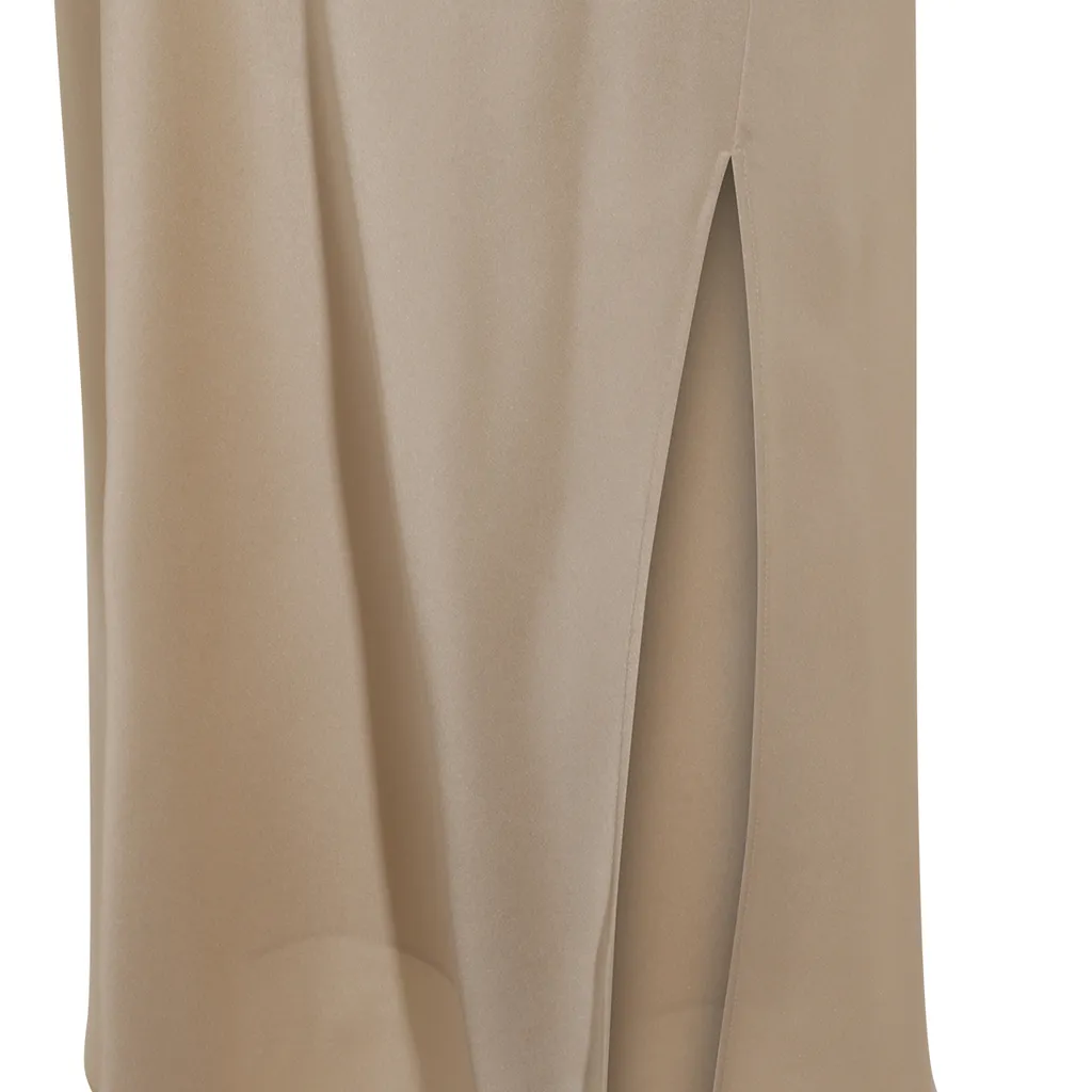 Brunello Cucinelli Slit Detailed Maxi Skirt