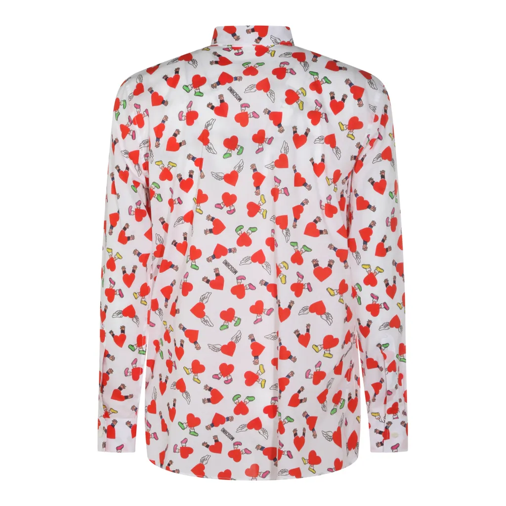 Moschino Lightweight Print Poplin Shirt