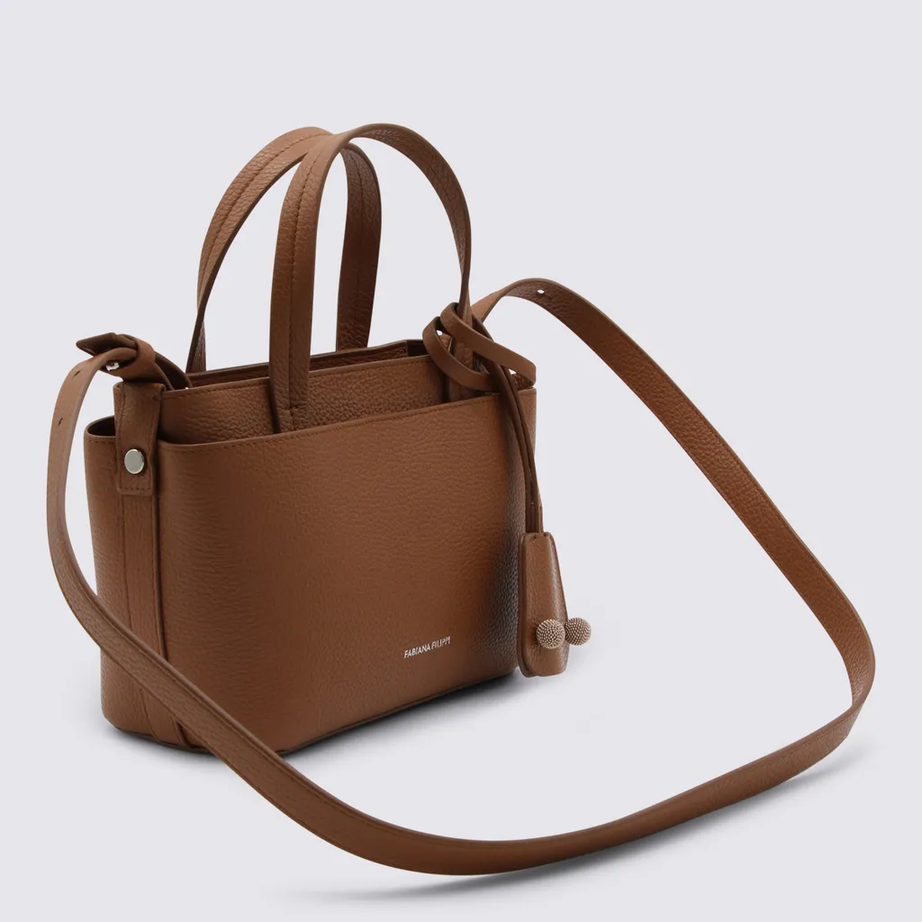 Fabiana Filippi Logo Printed Tote Bag