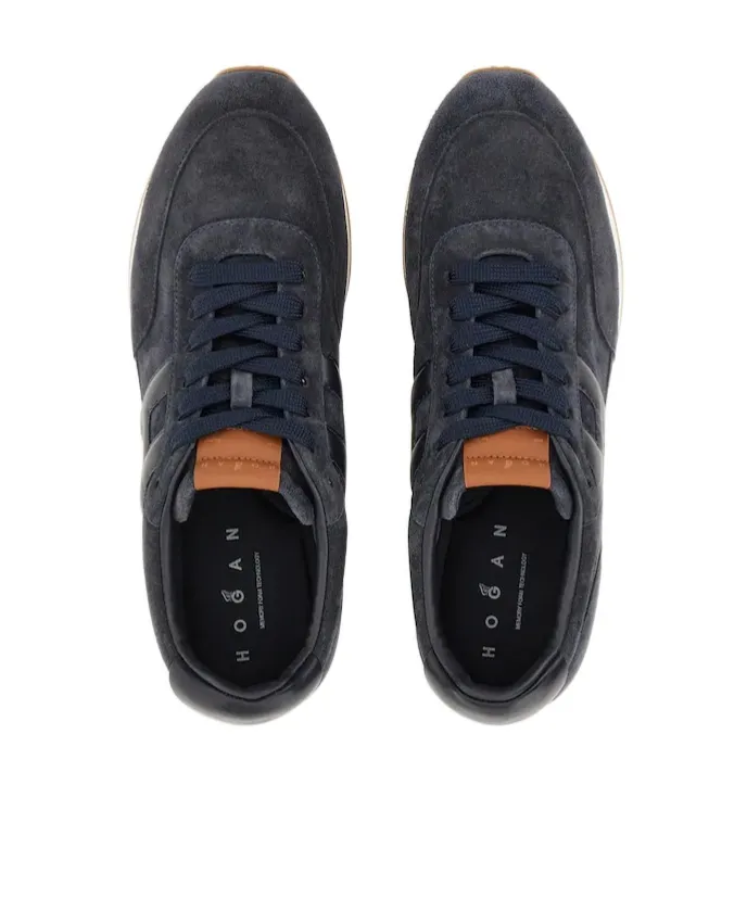 Hogan Logo Patch Sneakers