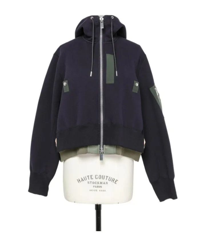 Sacai Twill Hoodie