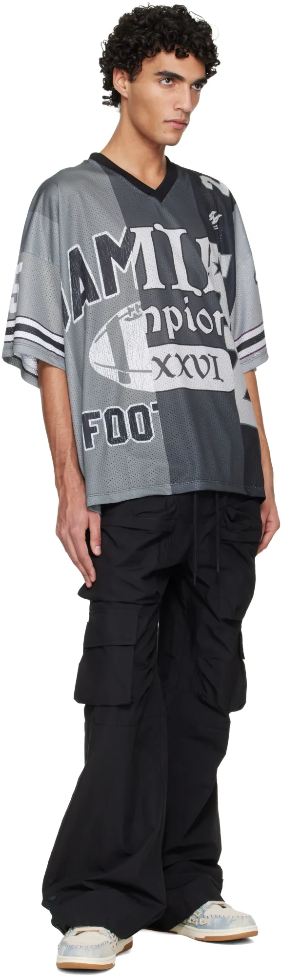 Amiri Skel Top Low Embellished Sneakers