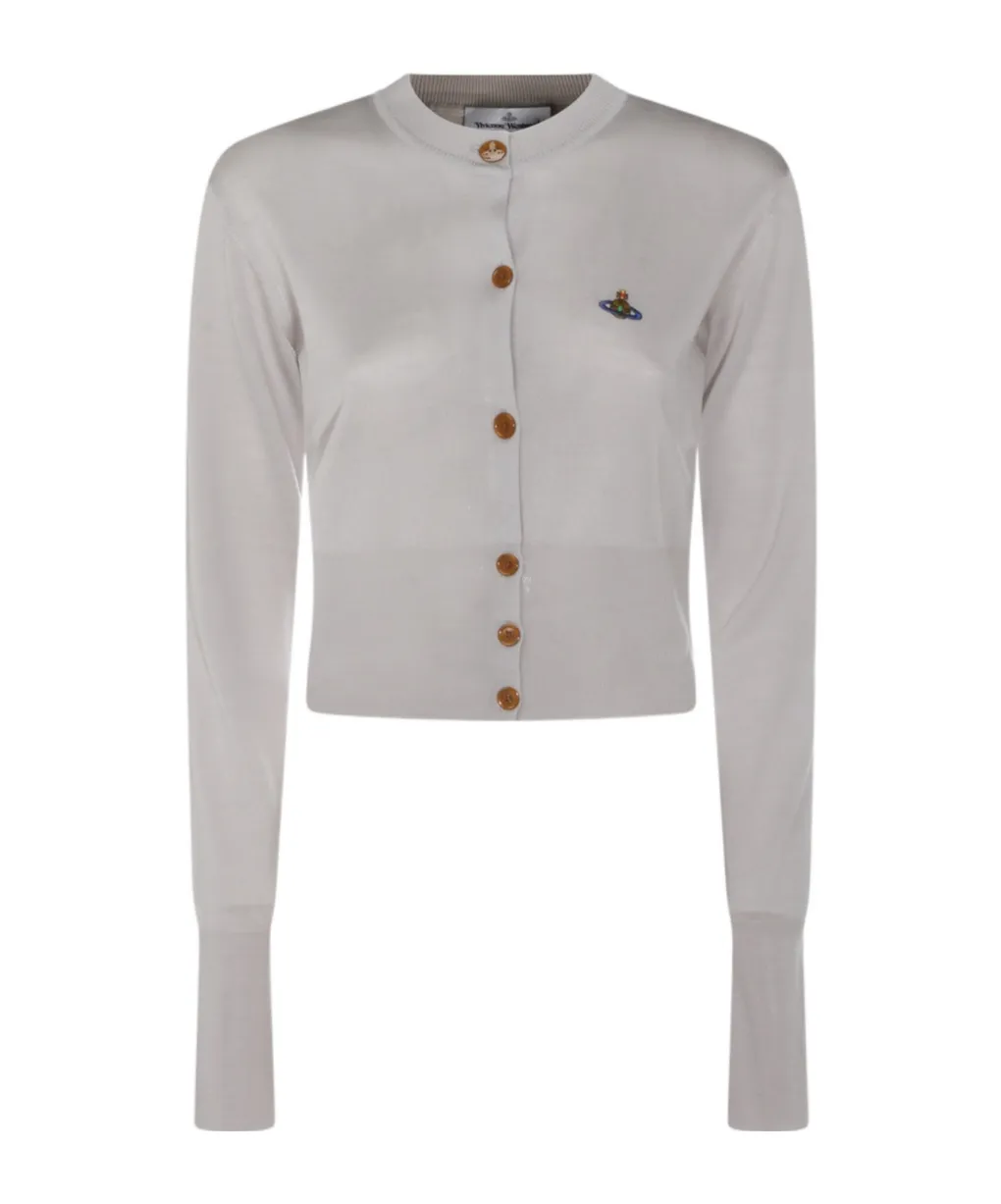 Vivienne Westwood Bea Knit Cropped Cardigan