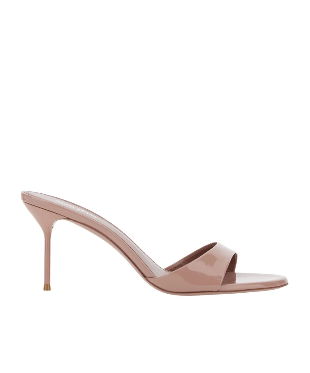 Round-Toed High-Heeled Sandals