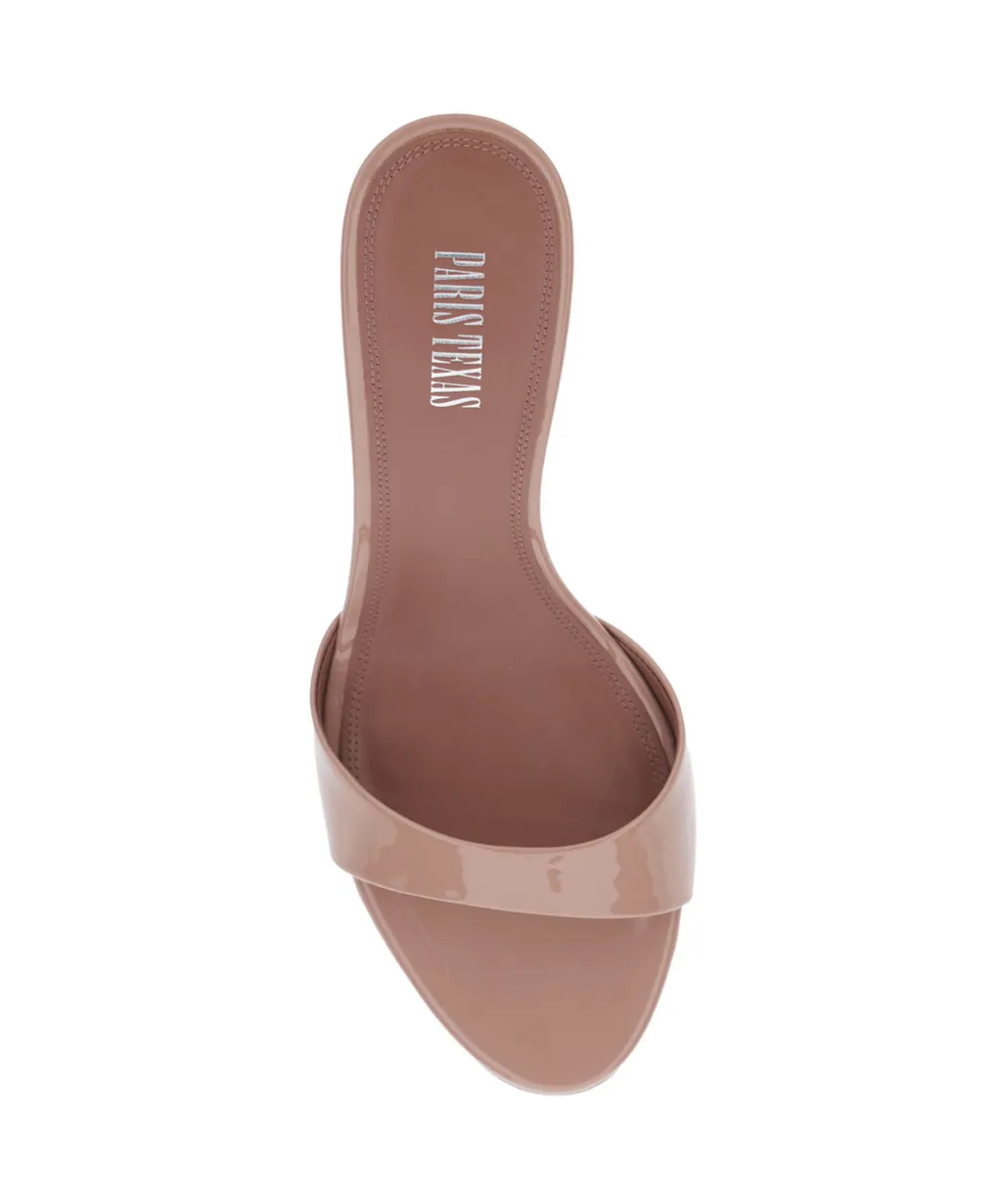 Round-Toed High-Heeled Sandals