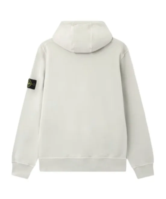 Stone Island Logo Patch Drawstring Hoodie