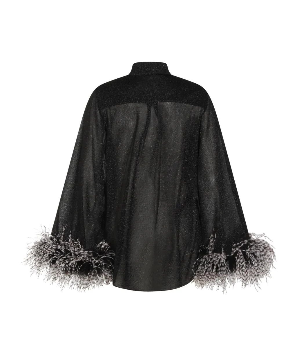 Button-Down Long-Sleeved Shirt