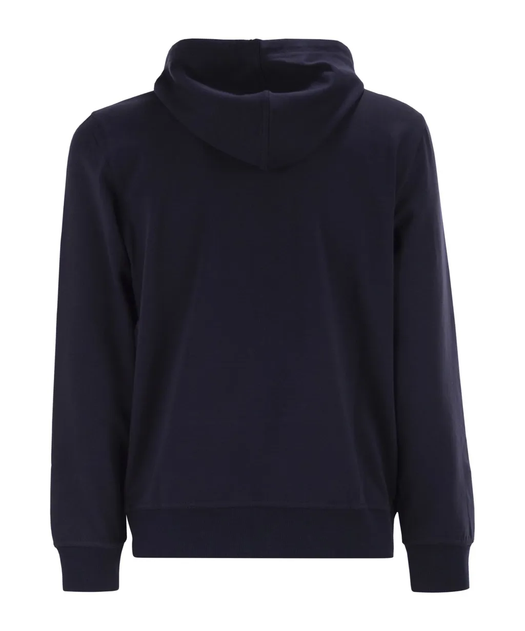 Brunello Cucinelli Zip-Up Drawstring Hoodie