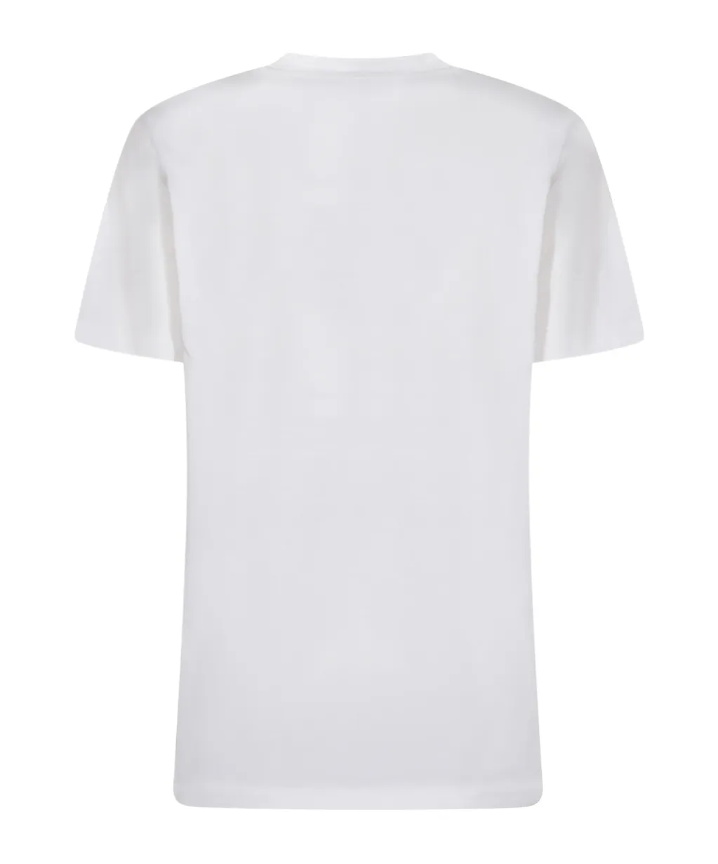 Blumarine Logo-Embellished Crewneck T-Shirt