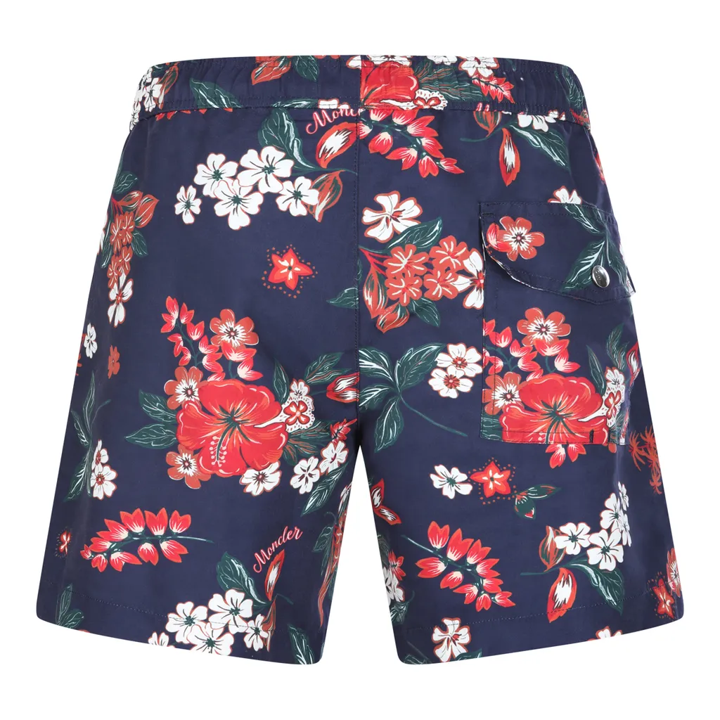 Moncler Pattern-Printed Swim Shorts
