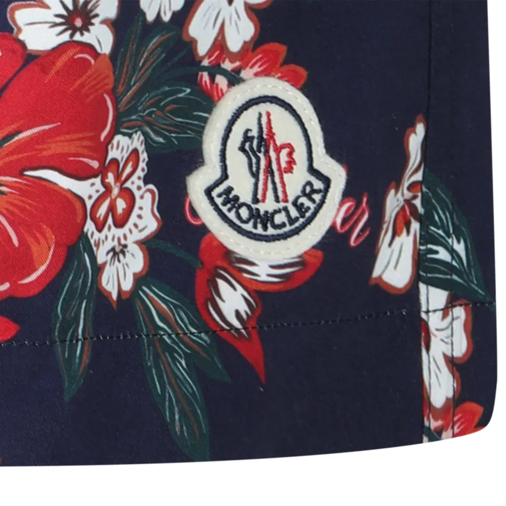 Moncler Pattern-Printed Swim Shorts