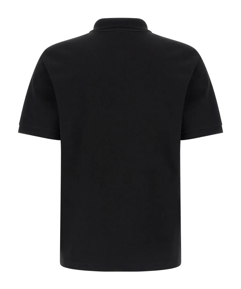 Stone Island Logo Patch Short Sleeved Polo Shirt