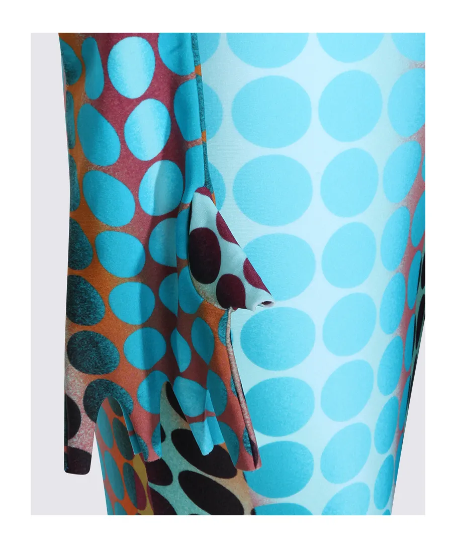 Printed Zipper Jumpsuit