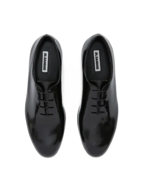 Jil Sander Leather Lace-Up Shoes