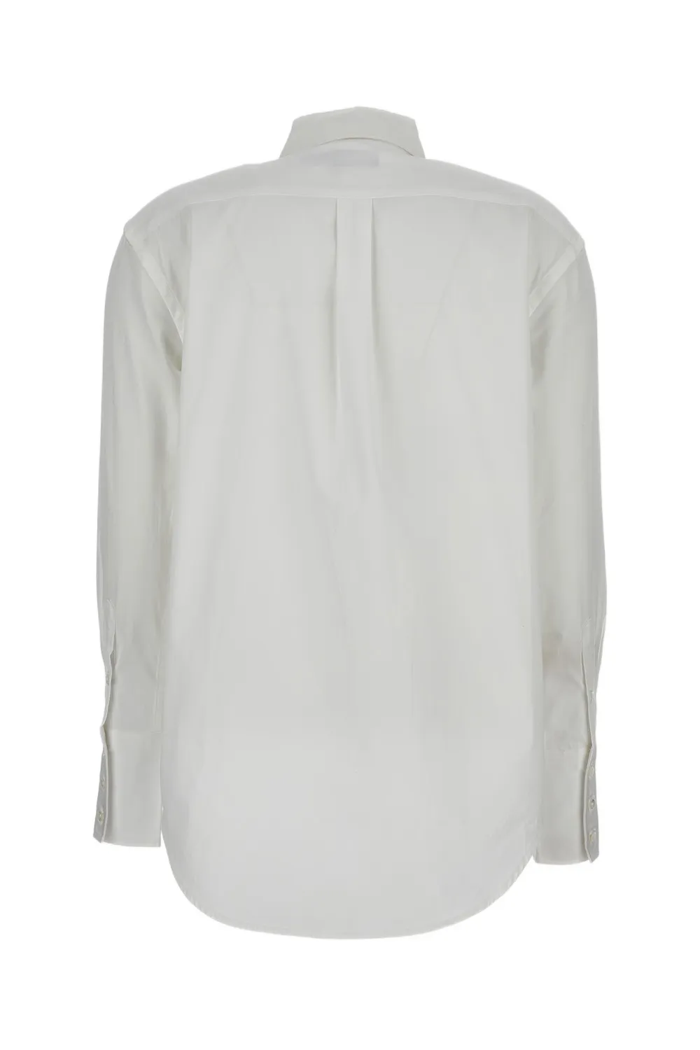 Polo Ralph Lauren Long-Sleeved Curved Hem Shirt