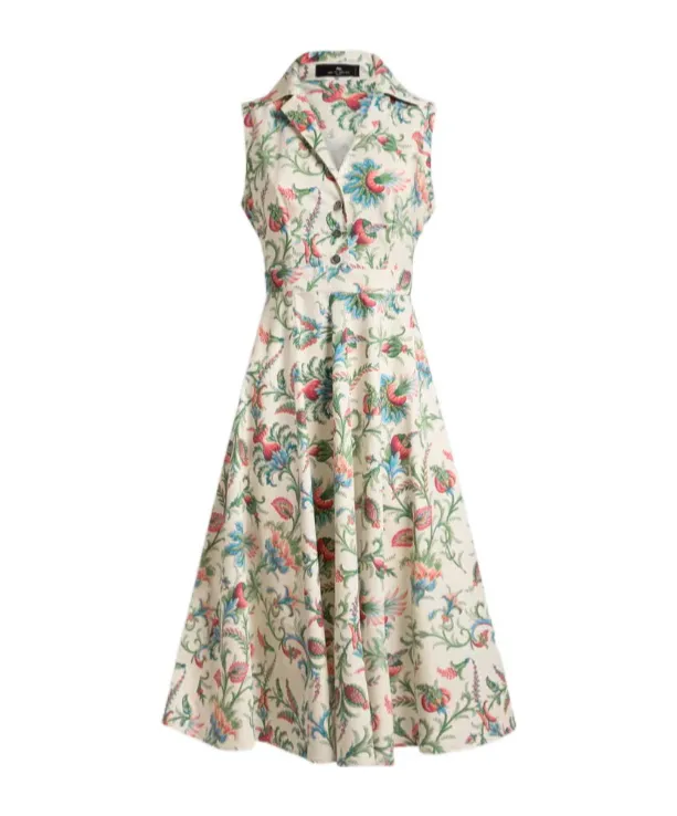 Etro Sleeveless V-Neck Dress