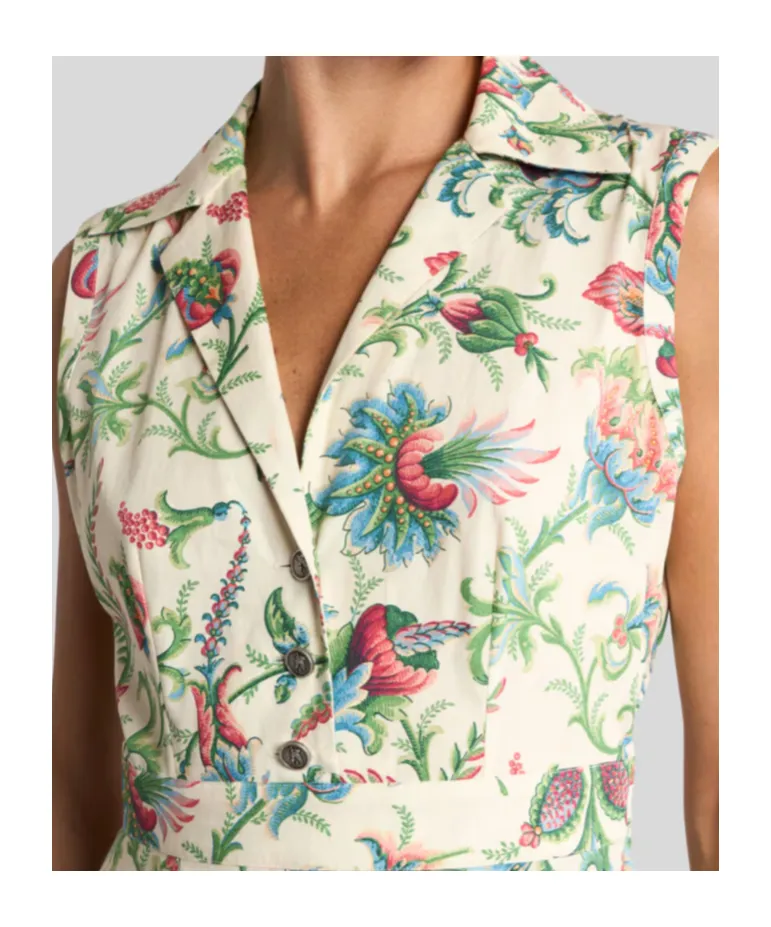 Etro Sleeveless V-Neck Dress