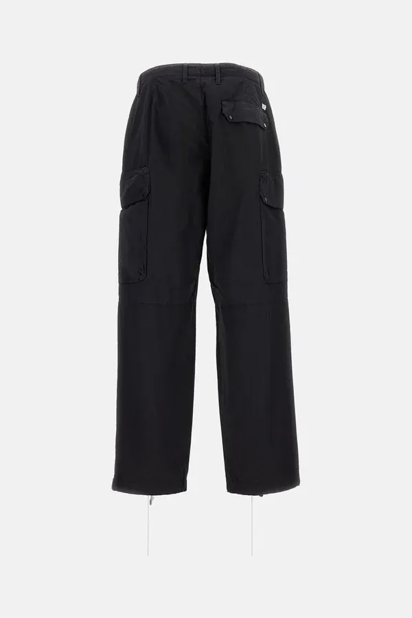 Drawstring Cuff Pocket Trousers