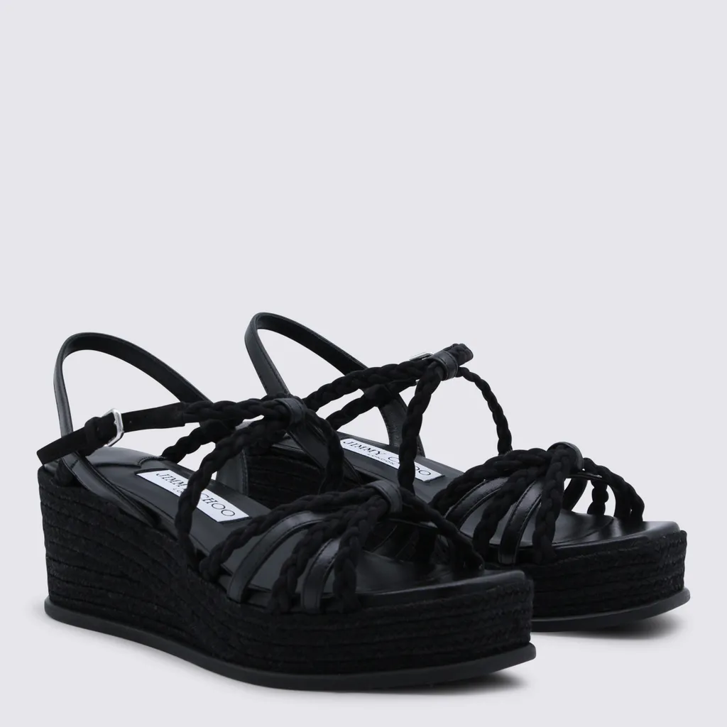 Jimmy Choo Nyra 60 Wedge Sandals