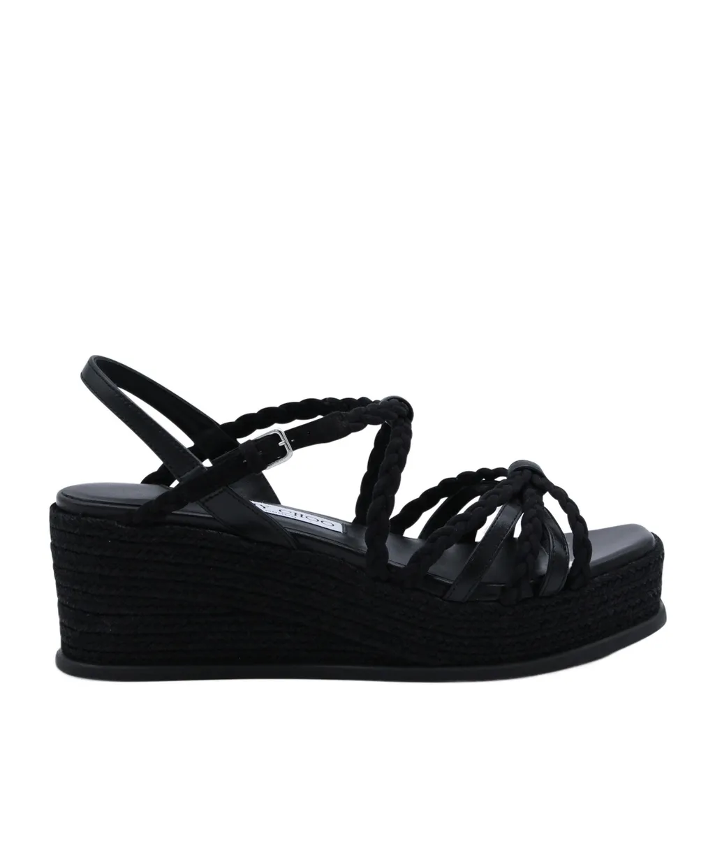 Jimmy Choo Nyra 60 Wedge Sandals