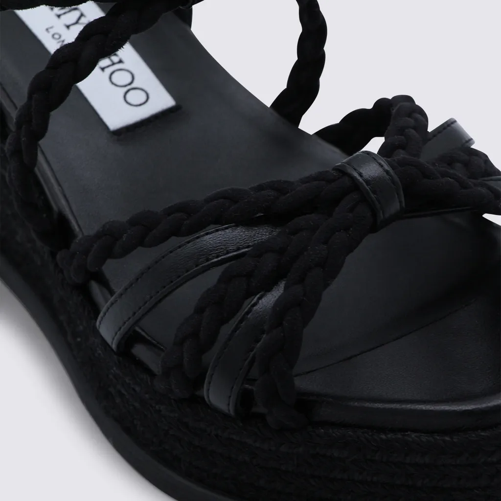 Jimmy Choo Nyra 60 Wedge Sandals