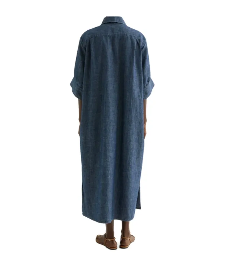 Jil Sander	Chambray Shirt Dress