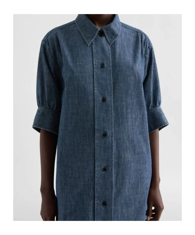 Jil Sander	Chambray Shirt Dress