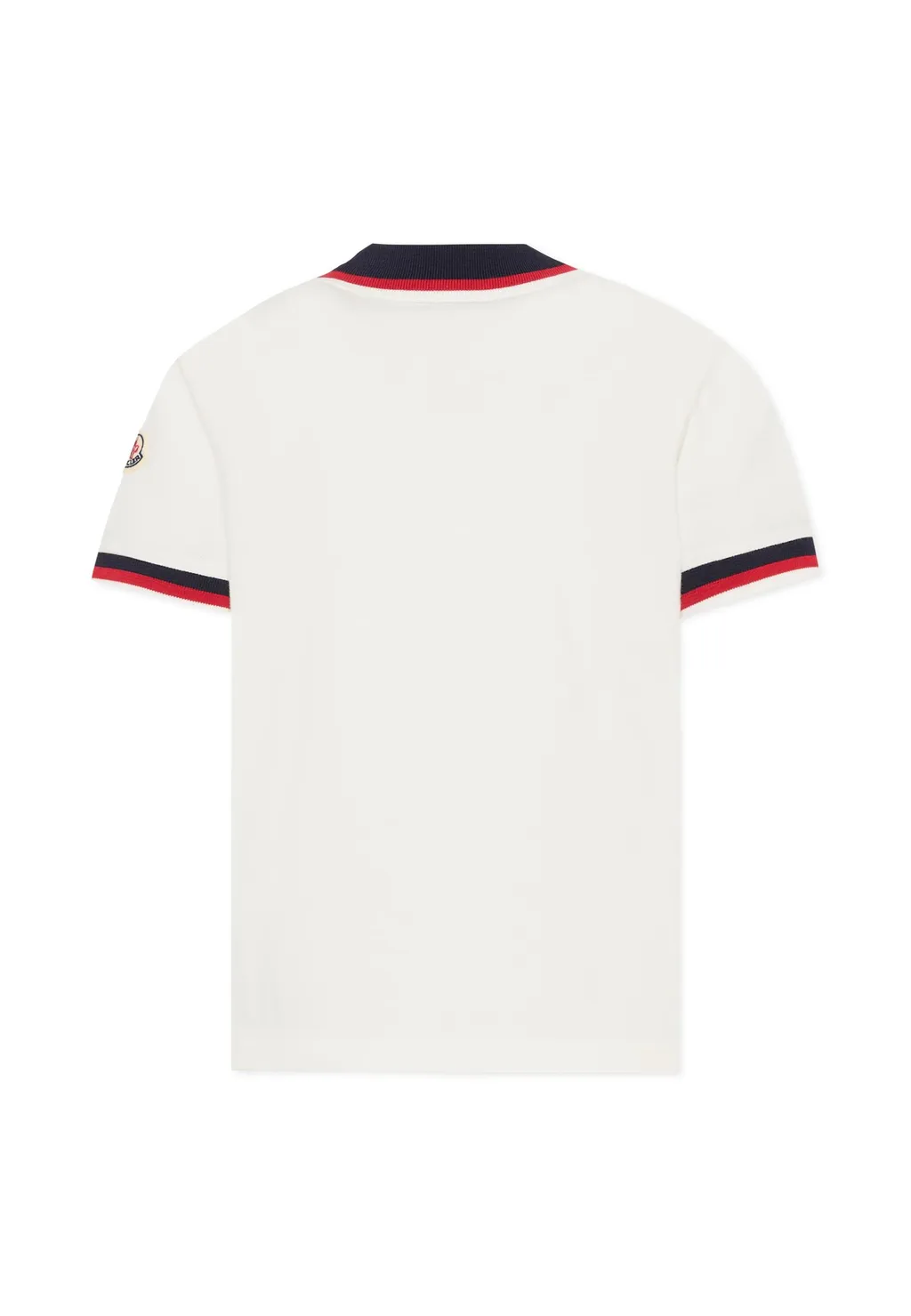 Moncler Enfant Tricolor Polo Shirt