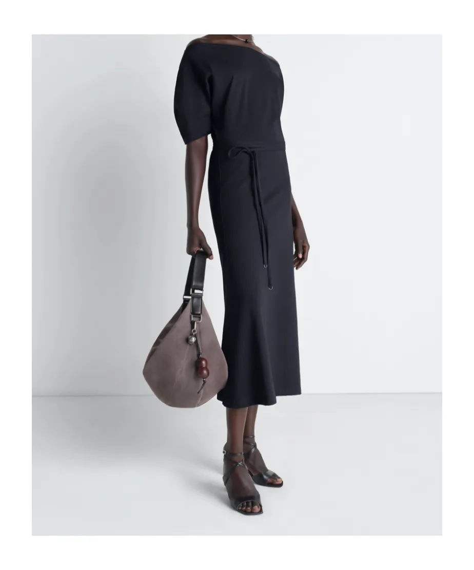 Lemaire Short Sleeve Off Shoulder Dress