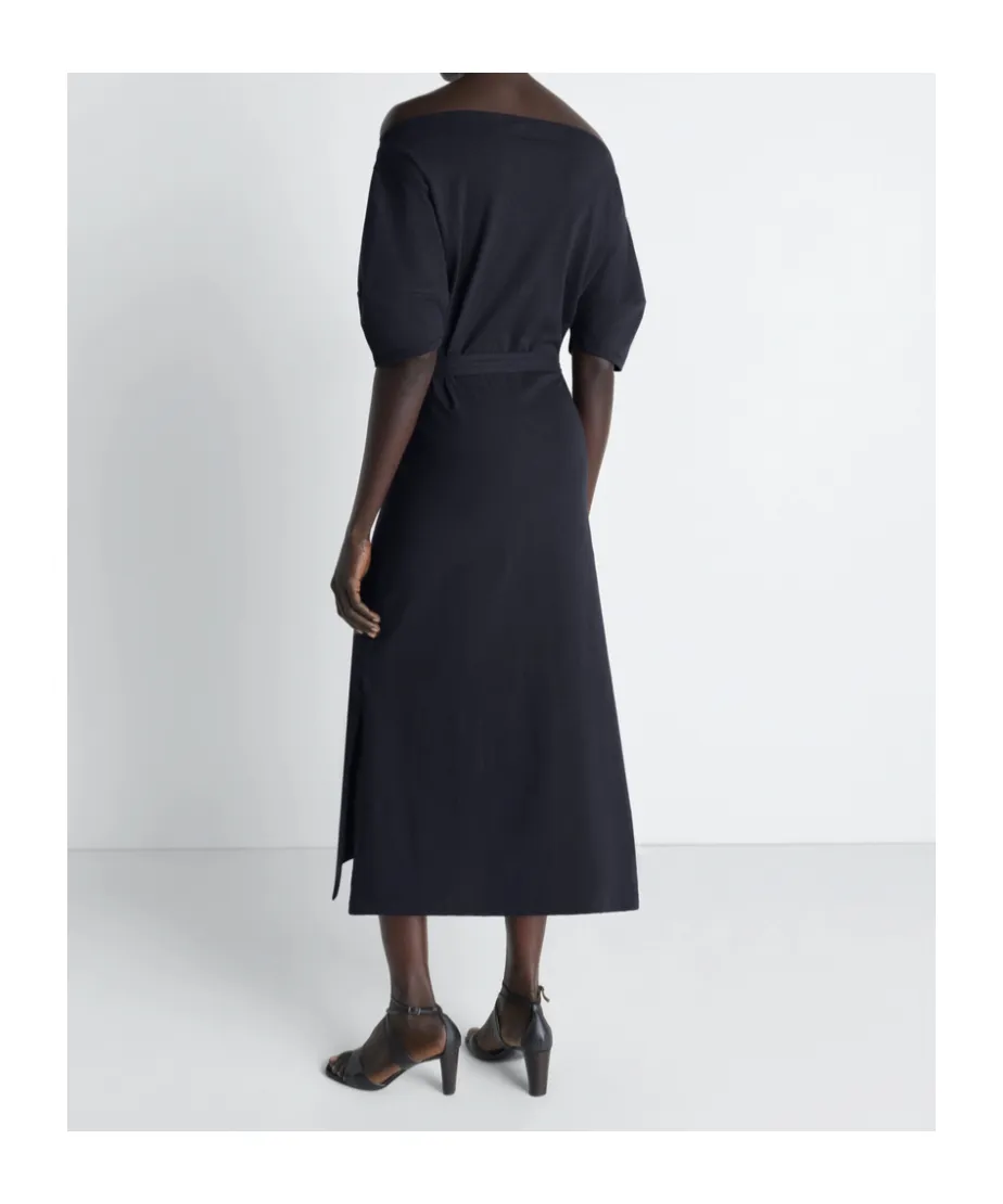 Lemaire Short Sleeve Off Shoulder Dress