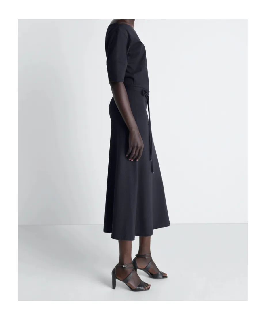 Lemaire Short Sleeve Off Shoulder Dress