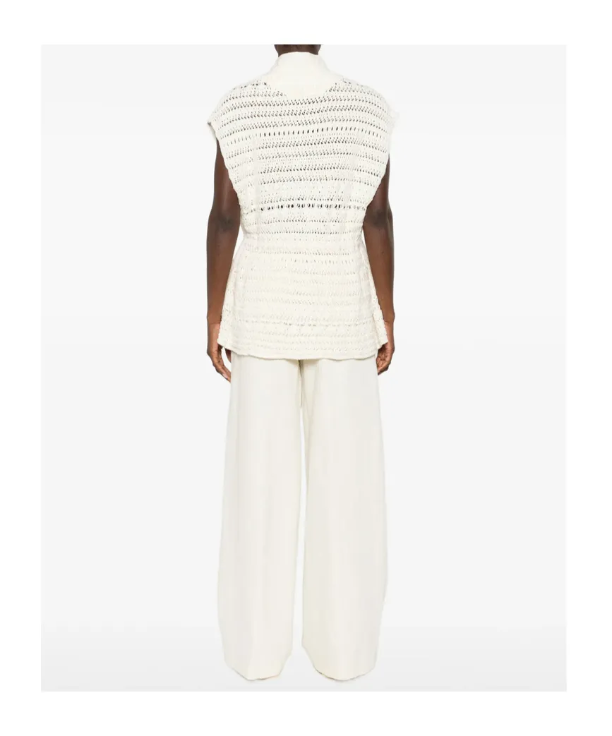 Fabiana Filippi	Skeeveless Crochet Vest