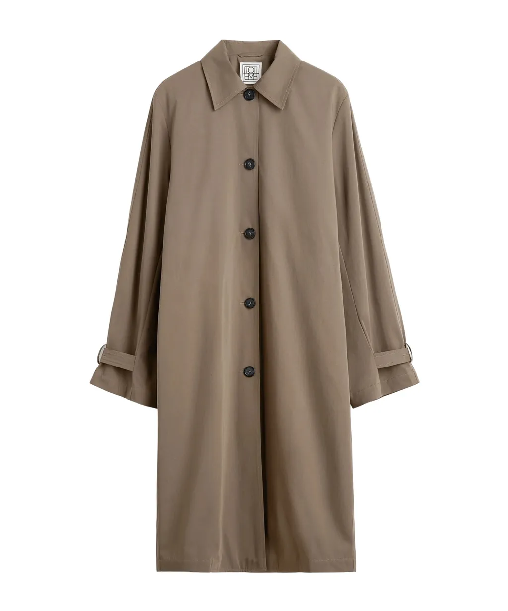 TotÊMe Double-Breasted Trench Coat