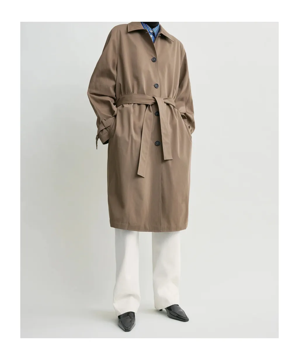 TotÊMe Double-Breasted Trench Coat