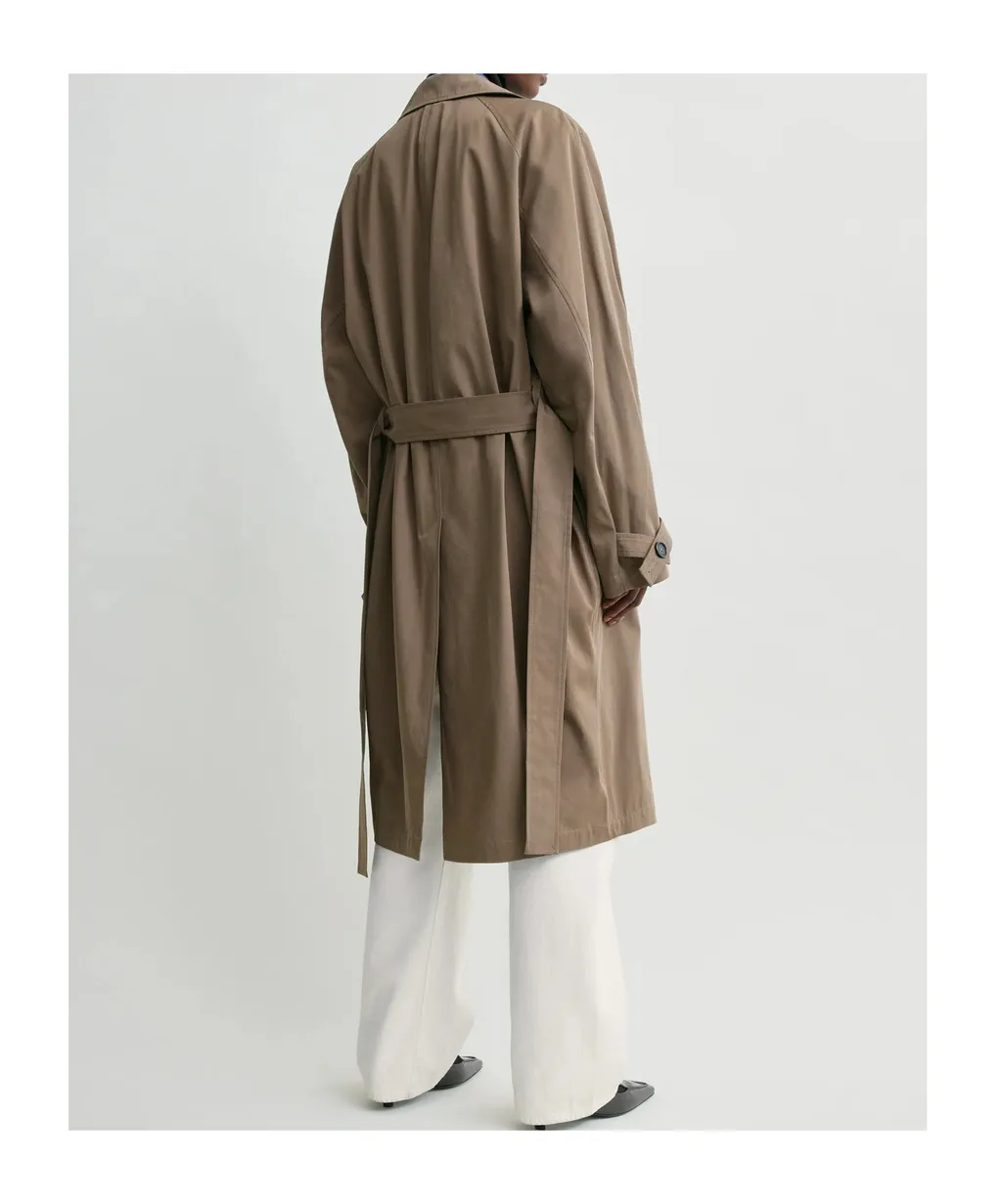 TotÊMe Double-Breasted Trench Coat
