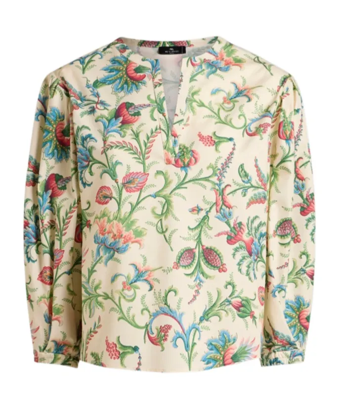 Etro Floral Motif Blouse