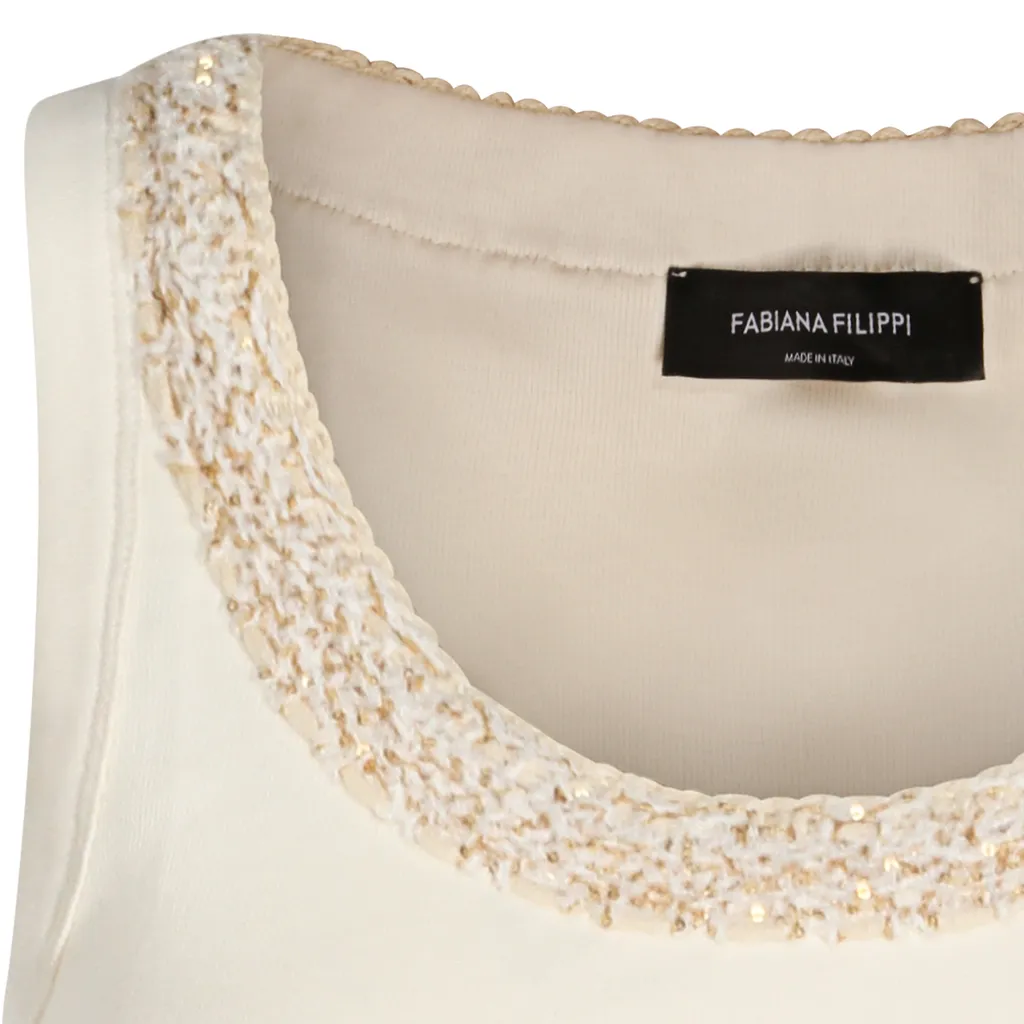 Fabiana Filippi Jersey Tank Top