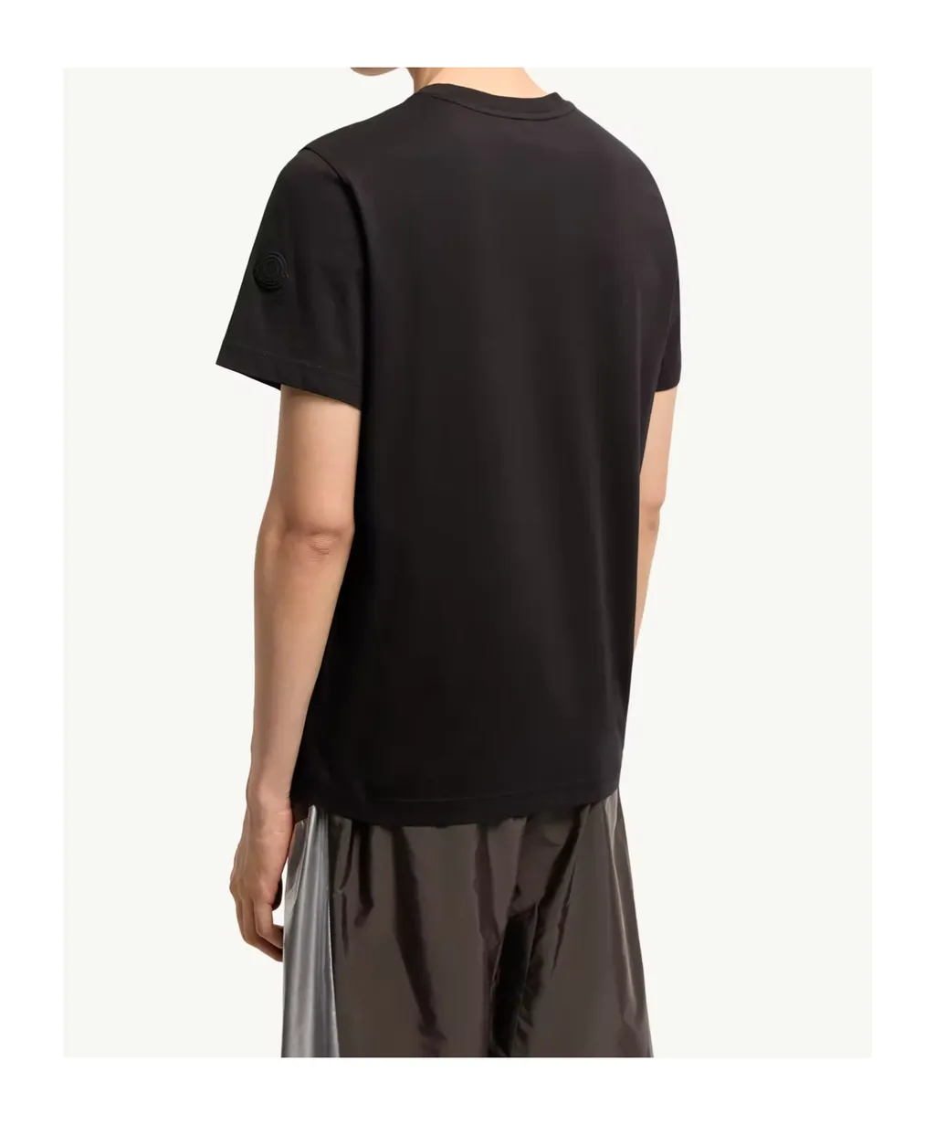 Moncler Logo Patch Crewneck T-Shirt