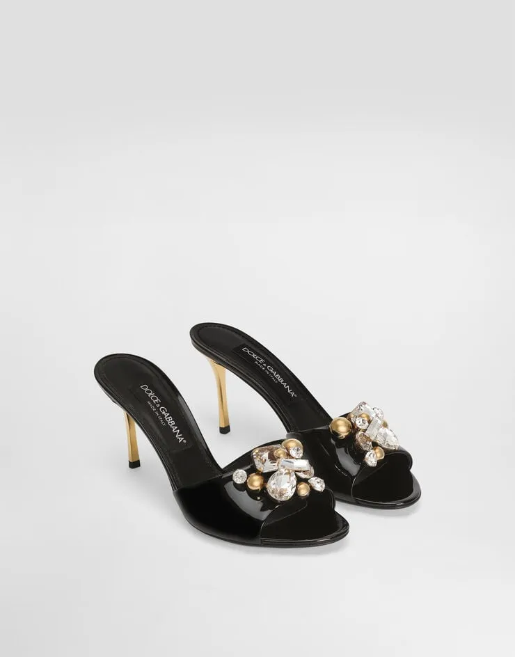 Dolce & Gabbana Embellished Slip-On Mules