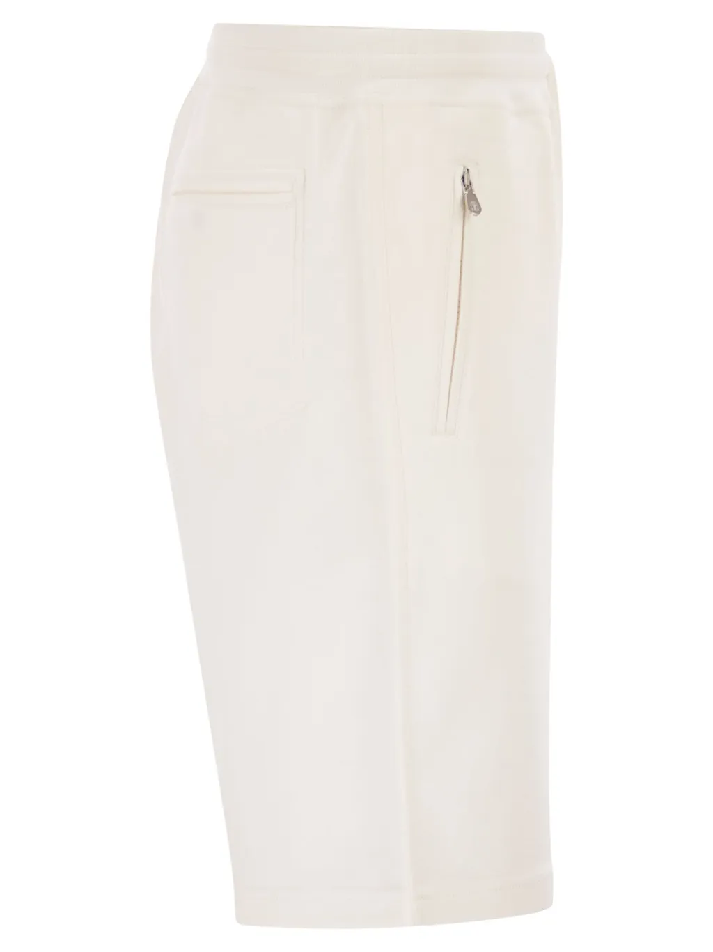 Brunello Cucinelli Zip-Pocket Drawstring Shorts