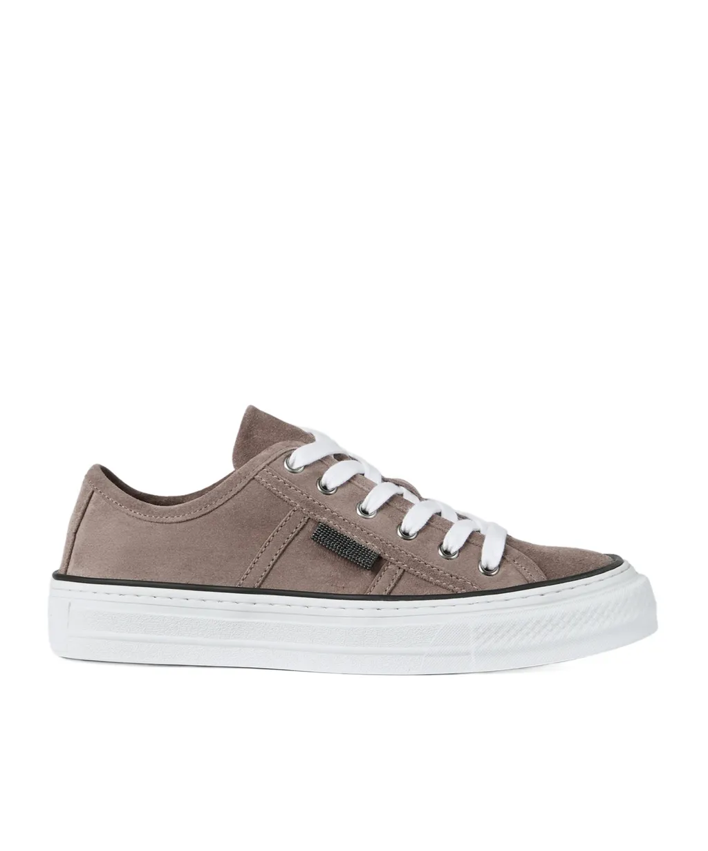 Brunello Cucinelli Low Top Lace-Up Sneakers