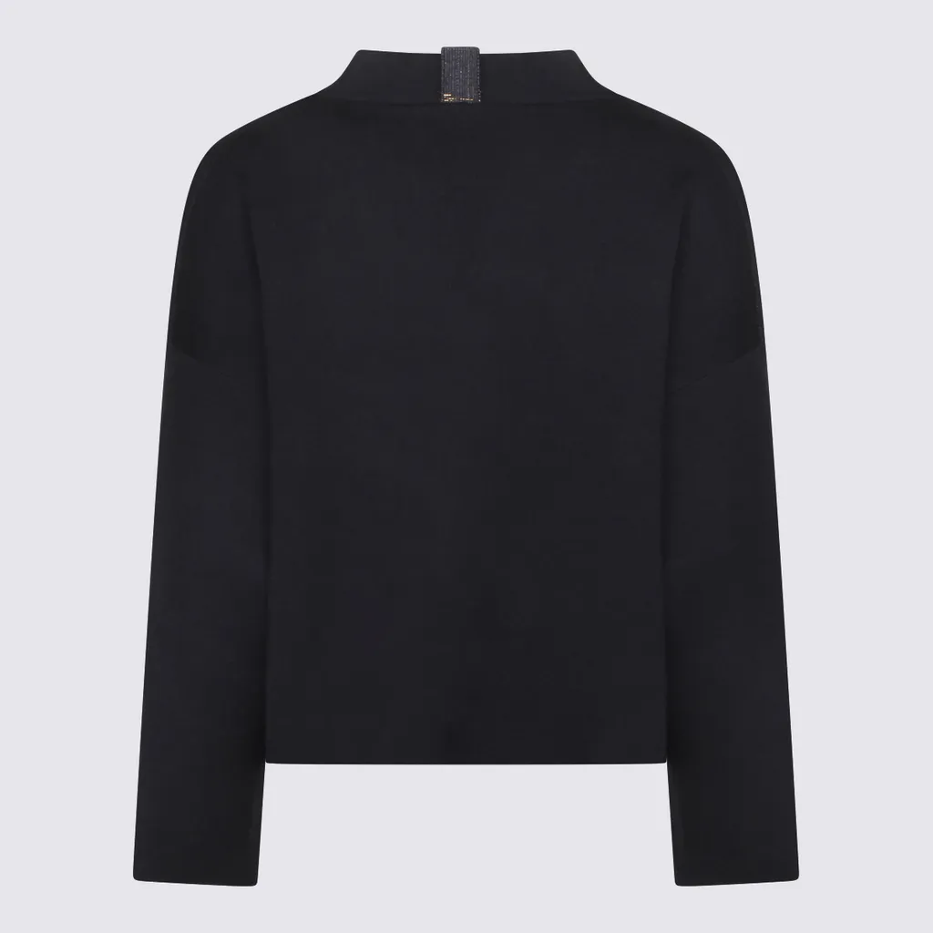 Fabiana Filippi V-Neck Zipped Sweatshirt
