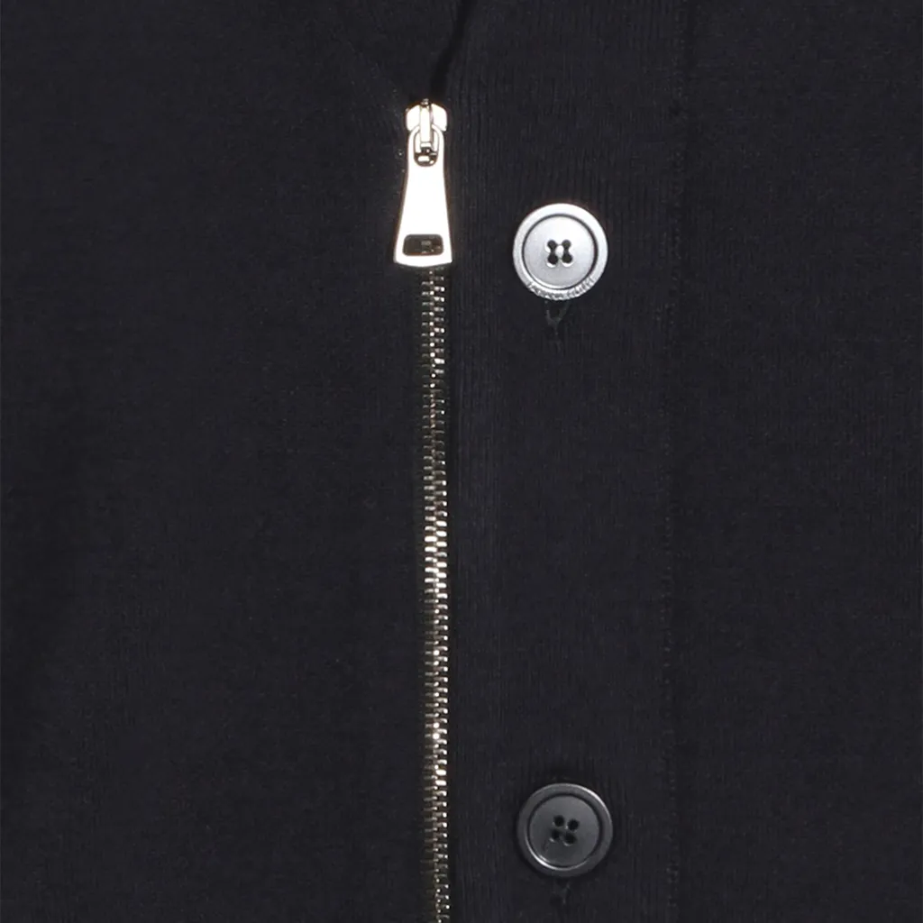 Fabiana Filippi V-Neck Zipped Sweatshirt