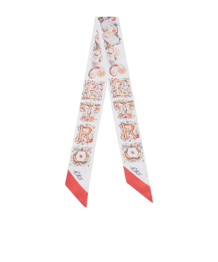 Etro Floral Paisley Motif Scarf
